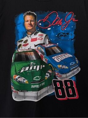Vintage Dale Earnhardt Jr. NASCAR racing t-shirt size large